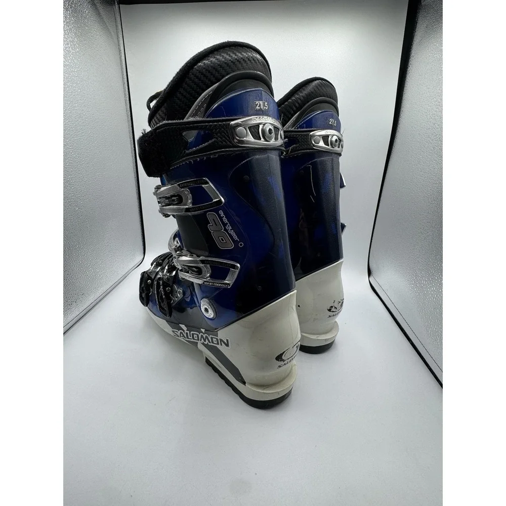 Salomon Ski Boots Blue Black White 27.5 Mondo Energyzer 90